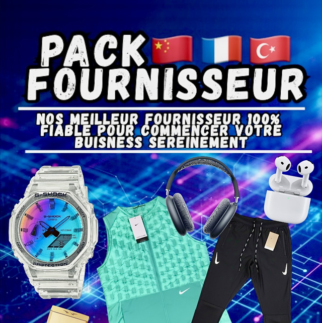 PACK FOURNISSEUR🇨🇳🇫🇷🇹🇷