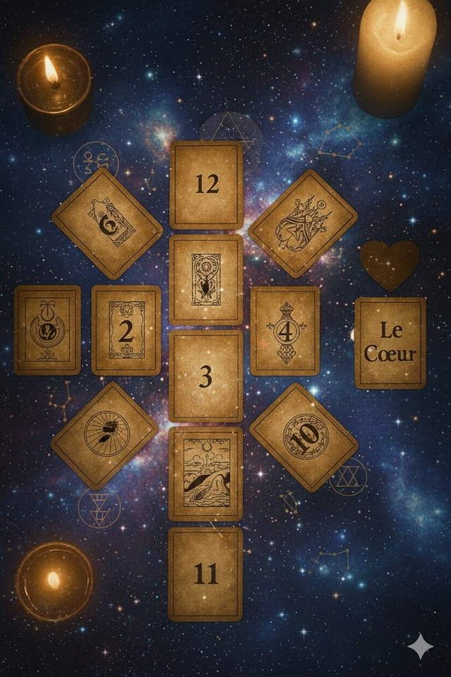 Empreinte de l’Âme — Lecture tarologique de votre chemin de vie