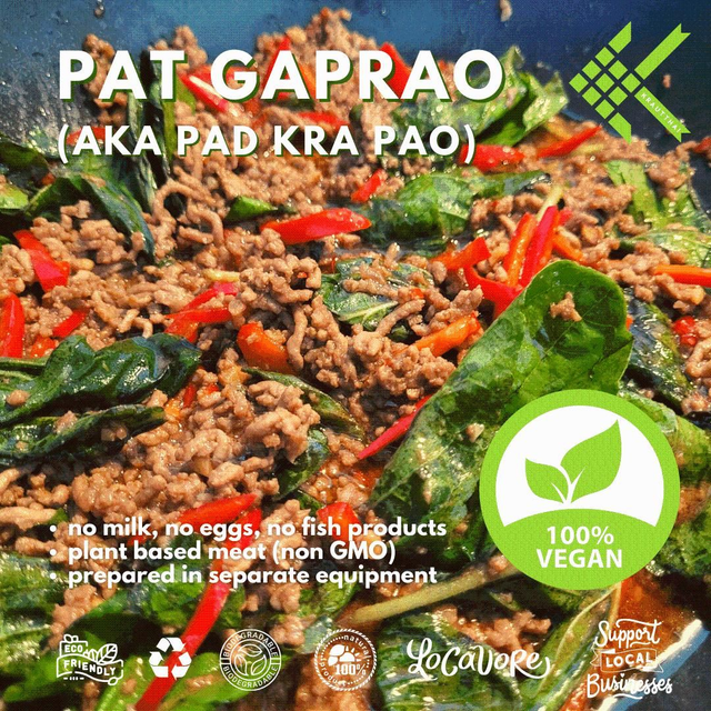 Vegan Pad Gaprao (Pad Kra Pao)