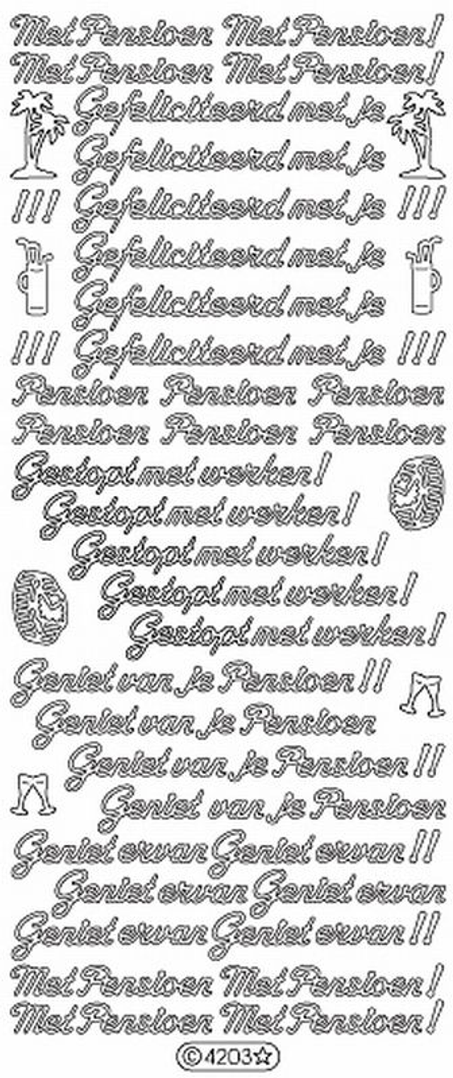 Pensioen zilver (4203