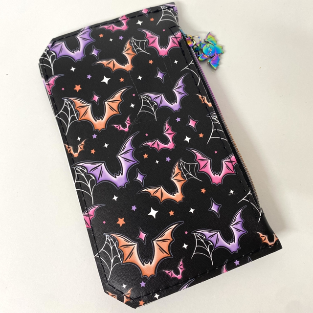 Bright Bats Purse 