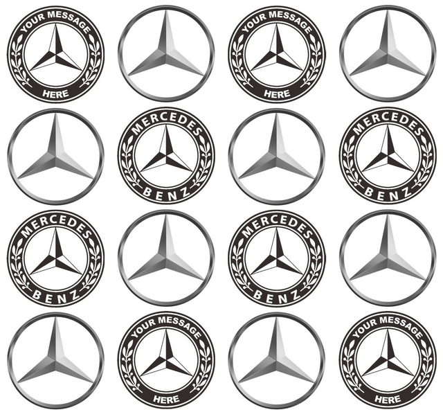 Mercedes Personalised Car Gift Wrap Wrapping Paper