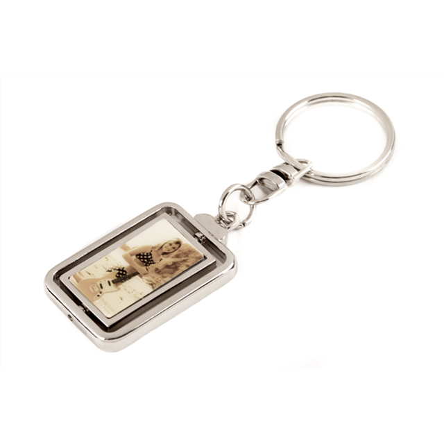 Fender Mustang Guitar Bikini Girl Keychain w/Vintage Logo