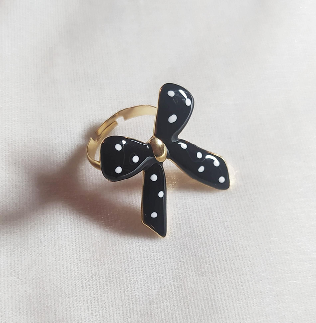 Bague Lacet (black)