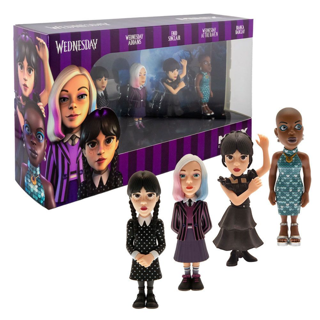 Wednesday: 4-Pack Minix Figures