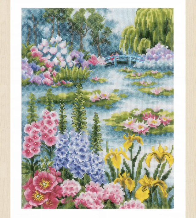 By the Water Lilly Pond by Lanarte