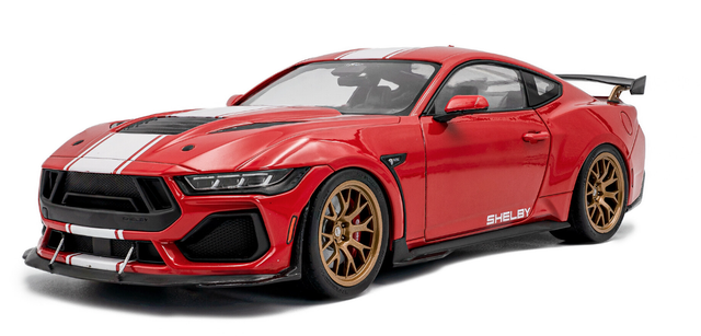 Ford Shelby Mustang Super Snake Race red Solido 1:18