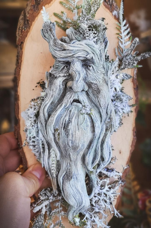 Ent d'hiver - Sculpture Fantastique