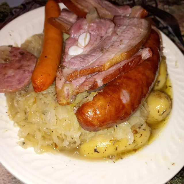 Assiette De Choux Croûte 