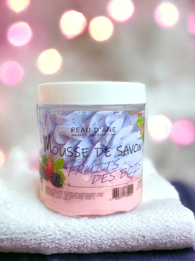 Mousse de savon Fruits des Bois