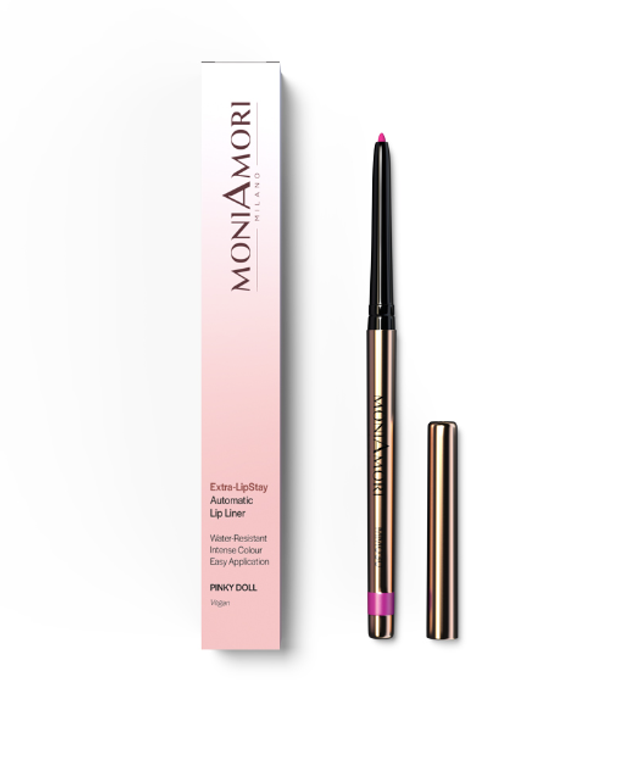 MONIAMORI Extra-LipStay Pinky Doll - Crayon à lèvres rétractable