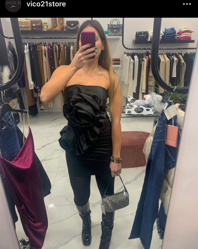 tubino con fiori Lumina 