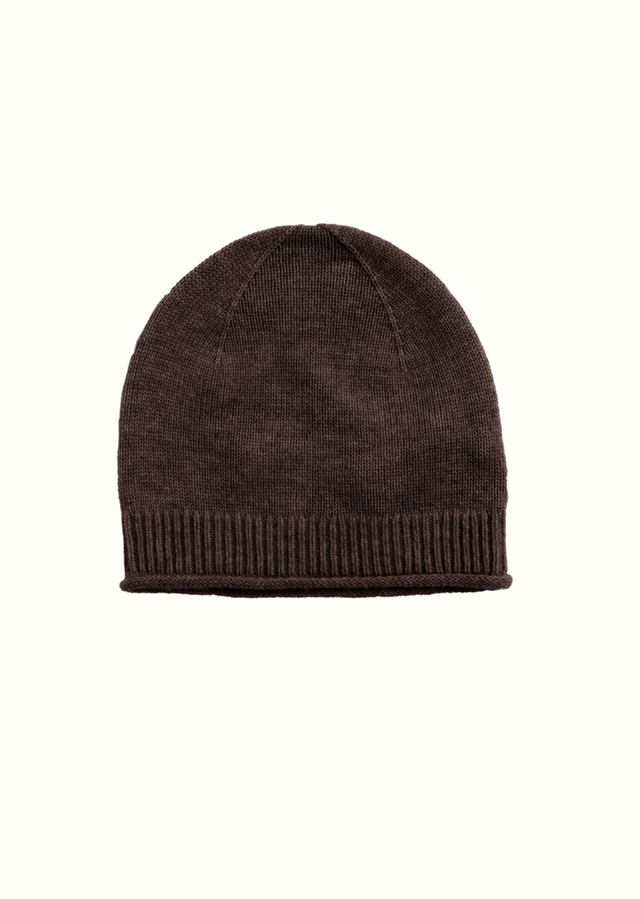Chocolate Wool/Cashmere Hat