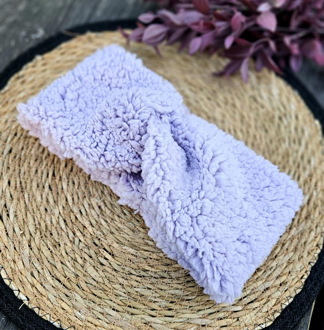 SHERPA lila színű fejpánt