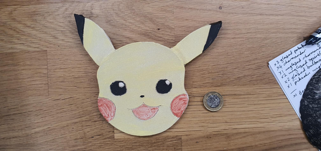 Pikachu wall plaque