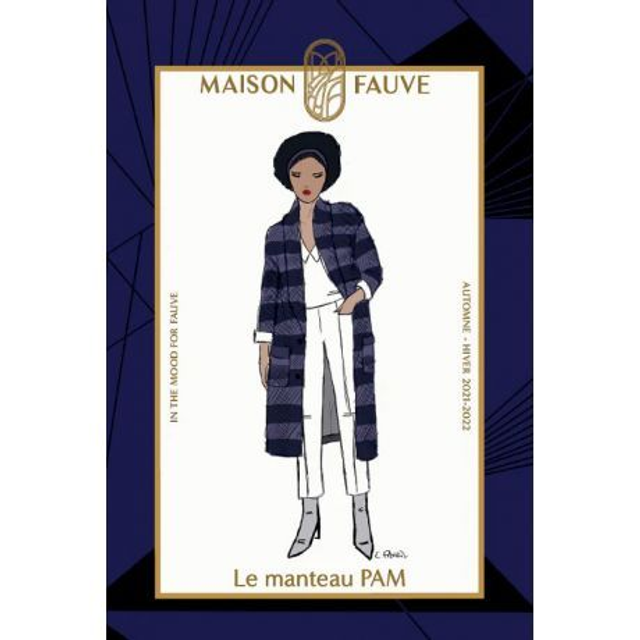 Pam Manteau femme - Maison Fauve