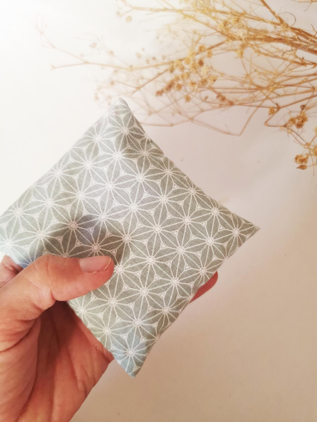 Bouillotte sèche de poche &quot;bleu clair&quot; 