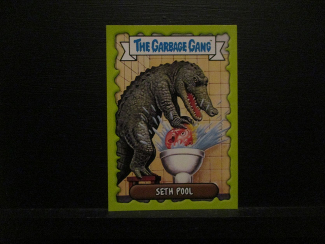 Seth Pool - (Topps) The Garbage Gang Original Trading Card #75