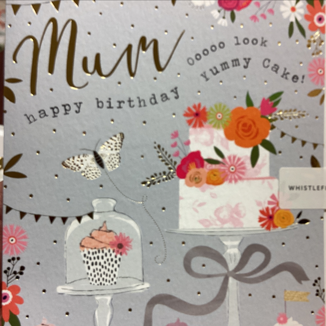 Birthday Relatives Mum - Yummy Cake WF