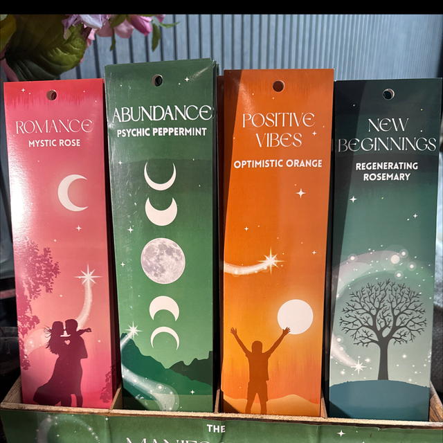 Set of 4 manifestation incense 