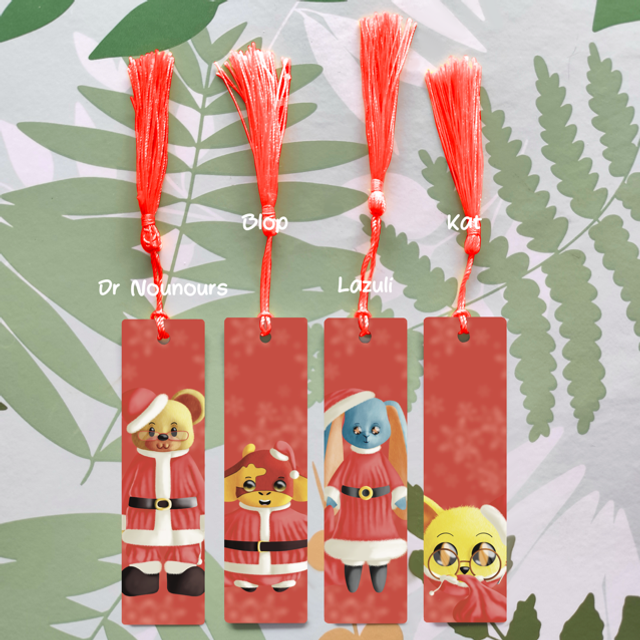 Dr Nounours - Noël - Marque-pages