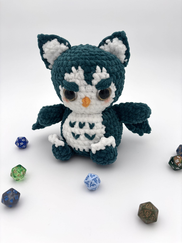 Owl bear cub