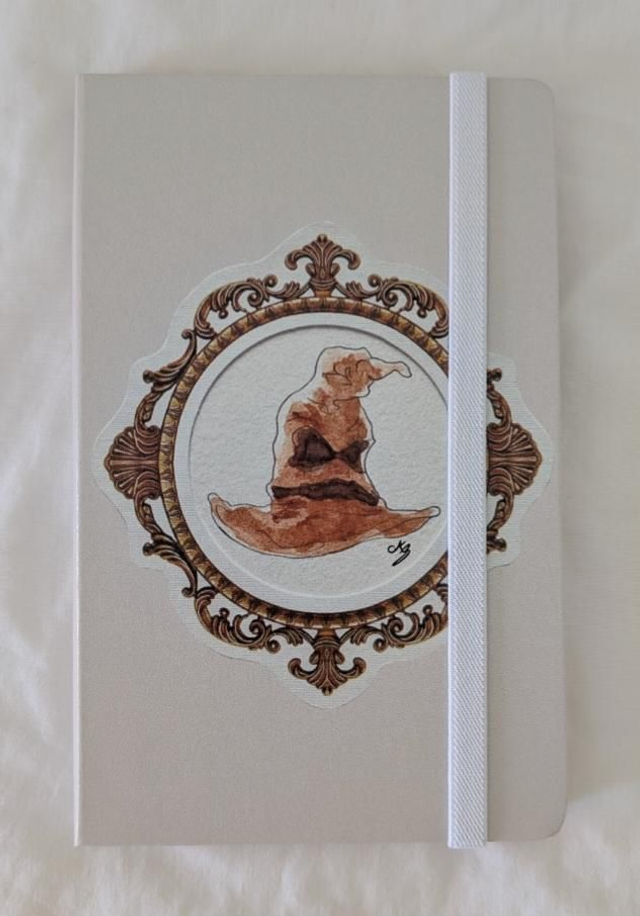 Carnet en cuir Harry Potter