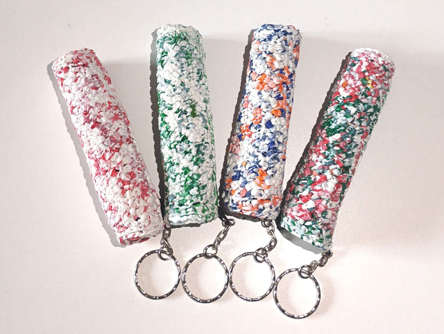 Llavero Monedero Tubo