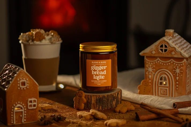 Blend and burn Ginger bread latte