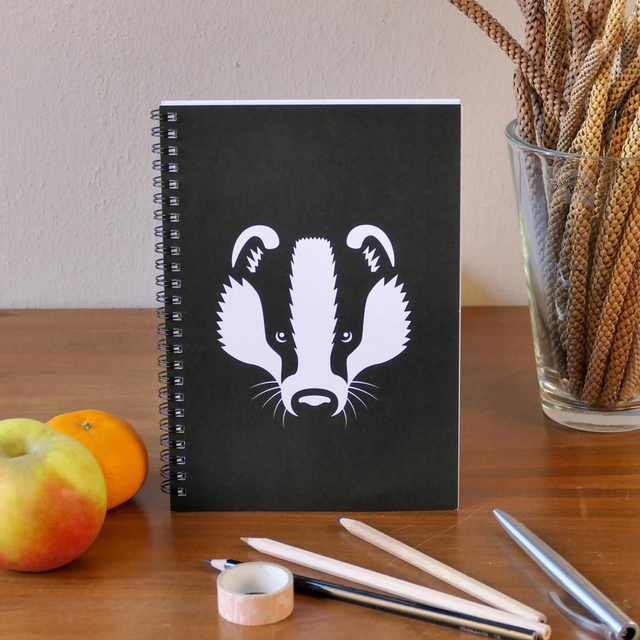 Spiralblock &quot;Frecher Dachs&quot;