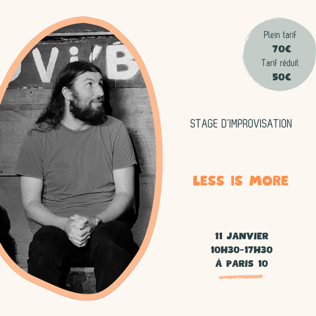 "Less is more" avec Jérémy Veluire