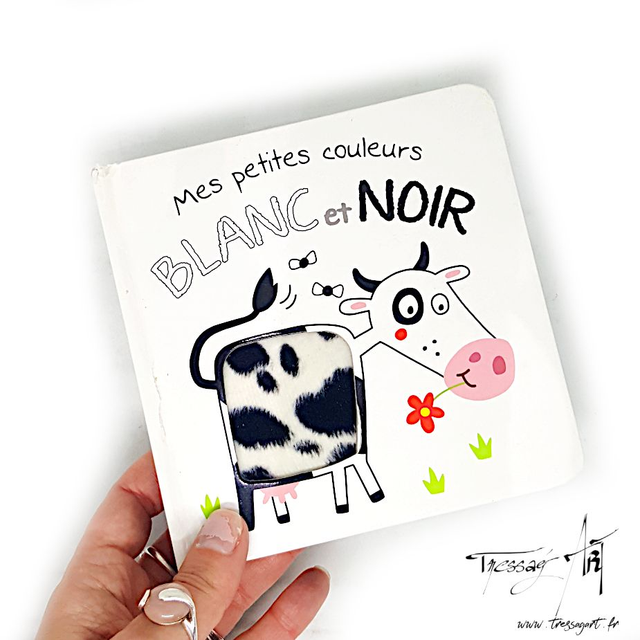 LIVRE OCCASION - MES PETITES COULEURS BLANC ET NOIR VACHE - LO072