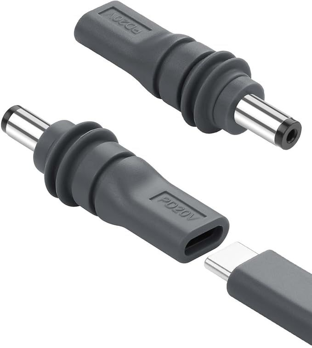 Adaptateurs USB-C vers DC 5,5 x 2,1 mm pour Starlink Mini (PD100W)