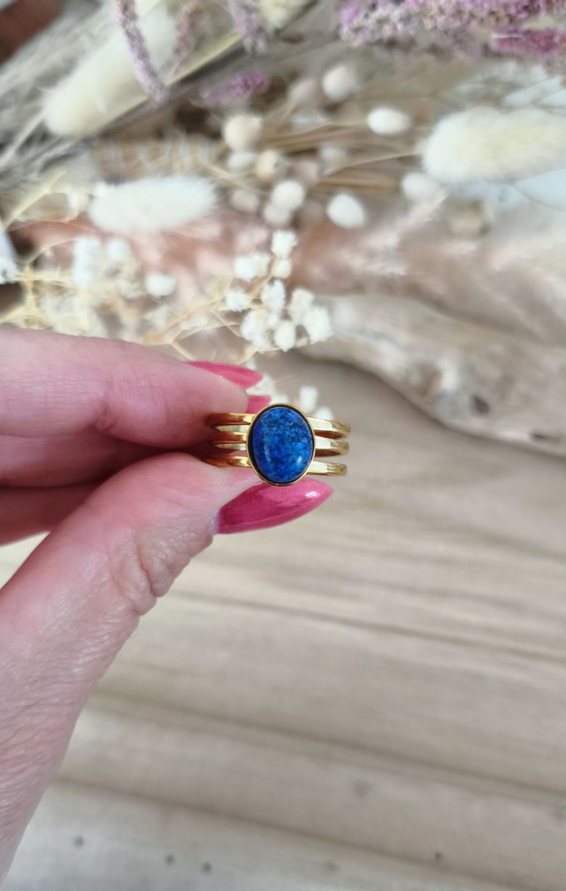 Bague Azur Lapis lazuli
