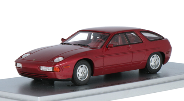 Porsche 928 Custom Factory 4 door purple 1986 Kess 1:43