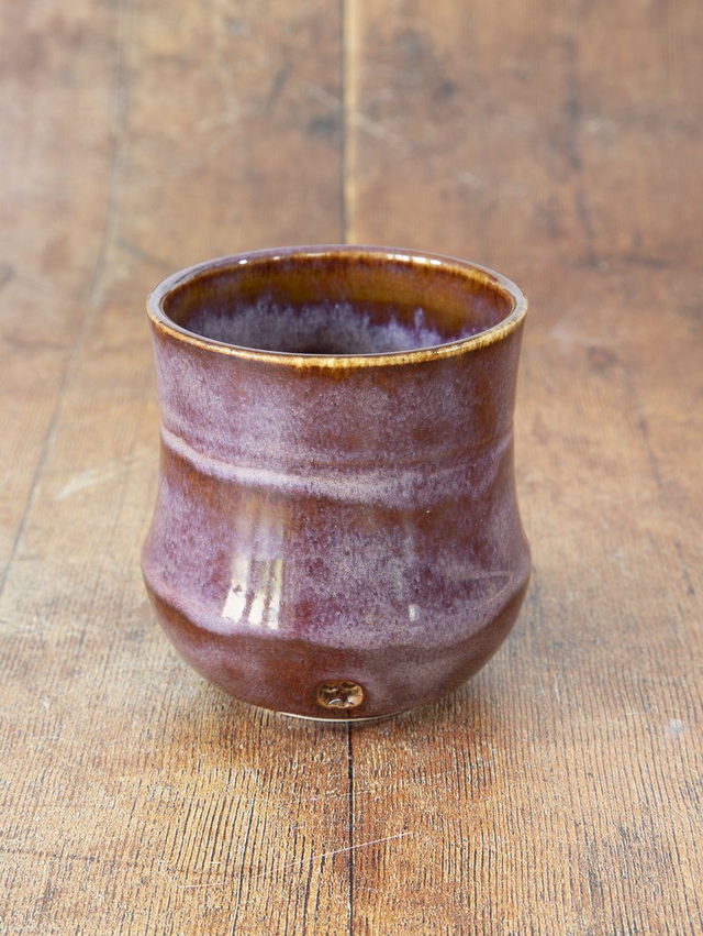 Whisky or Rum Sipper in Smokey Merlot glaze