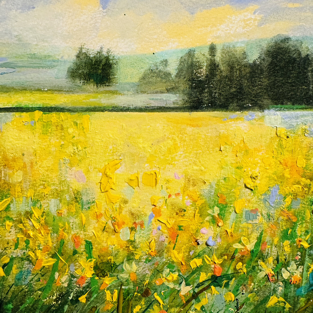 Print- Field- Daffodil Dream