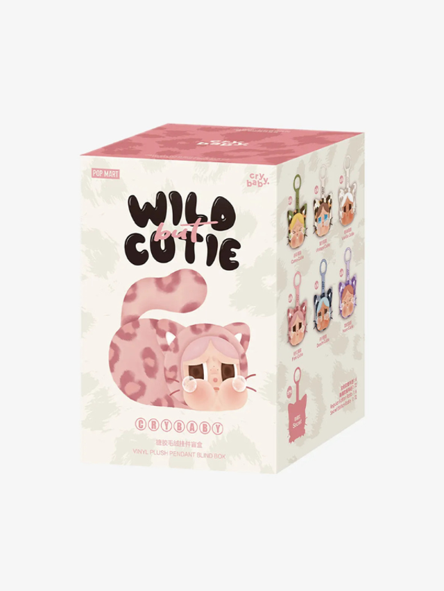 CRYBABY Wild but Cutie Series - Vinyl Plush Pendant Blind Box