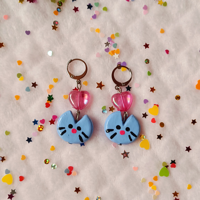 Clay earrings