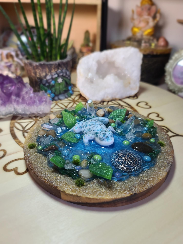 La grenouille de la mare sacrée 🐸