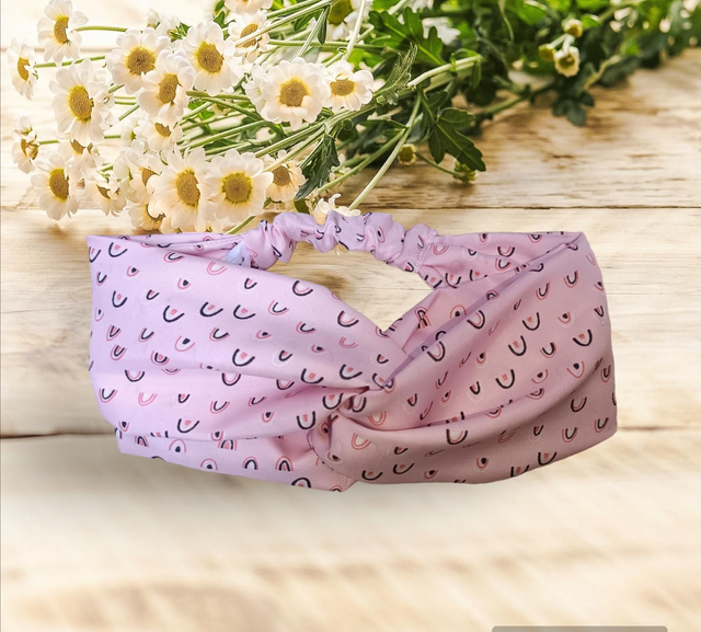 Bandeau Headband rose