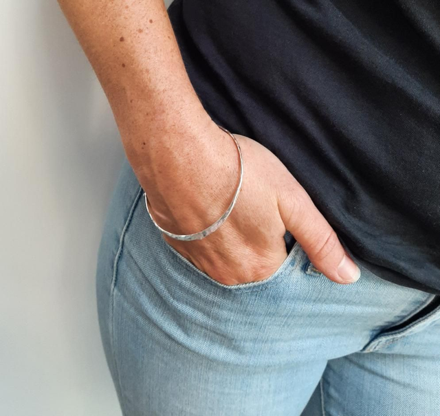 Hammered Bangle