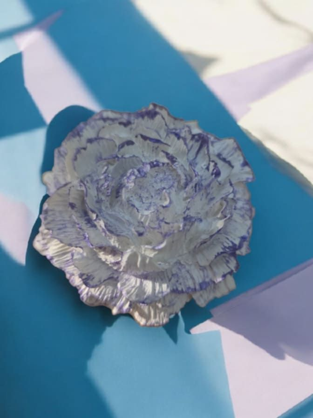 Diffuseur d'huile en pierre, diffuseur en forme de fleur, diffuseur d'huiles essentielles,