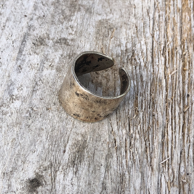 Bague couvert argent 