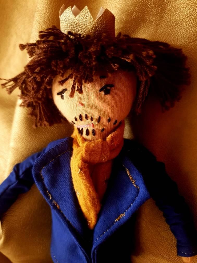 Poupée Rupert, le prince à roulettes