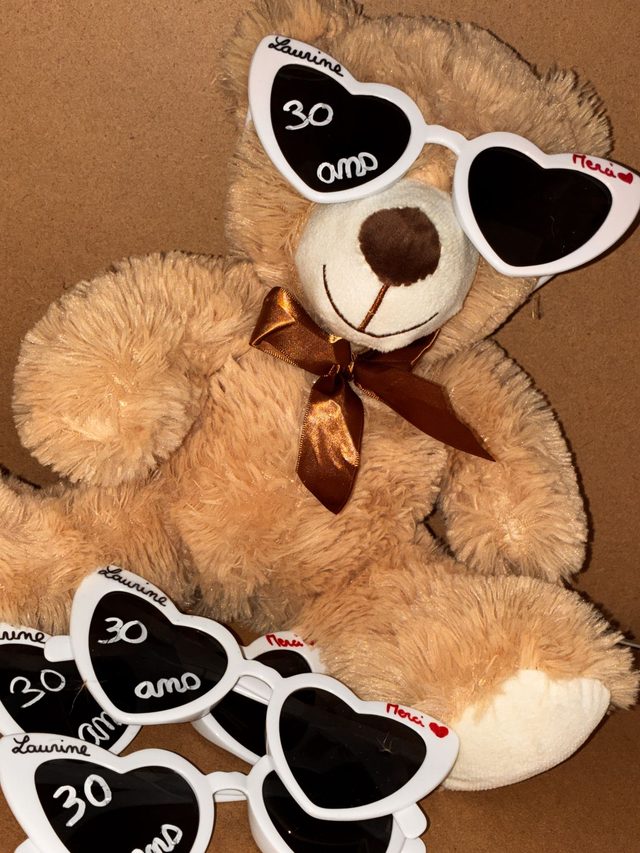 Lunettes personnalisées 