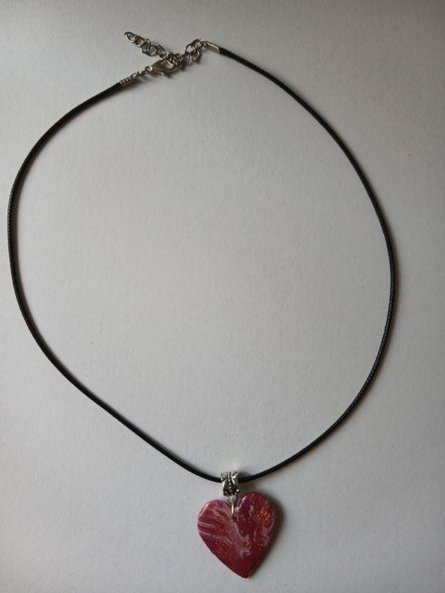 Collier Cœur Ardent