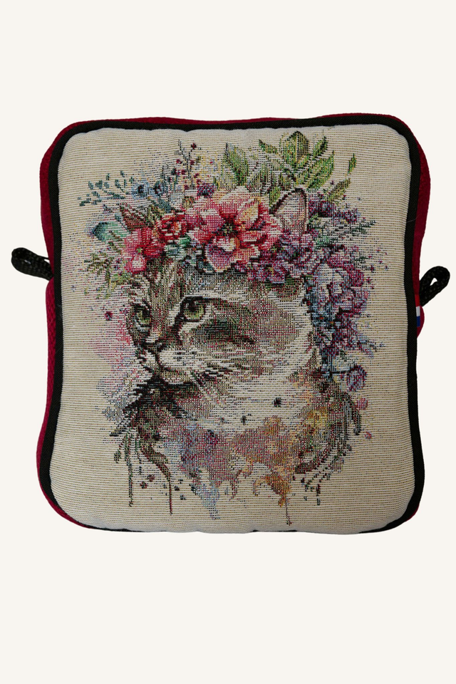 sacoche-bandoulière-velours-Chat