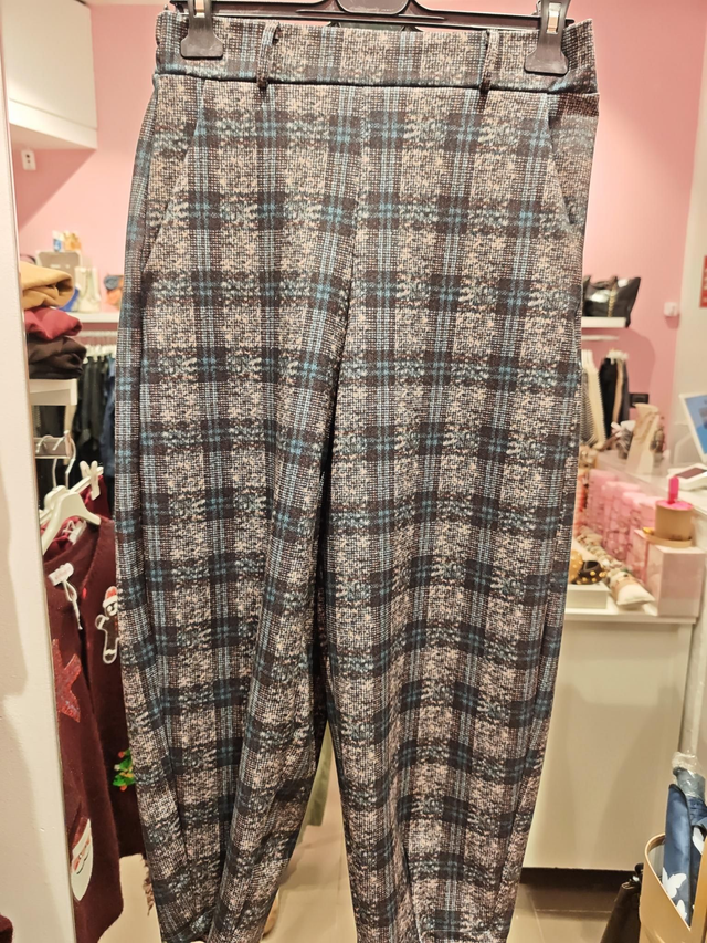 Pantalon Cuadros Azules