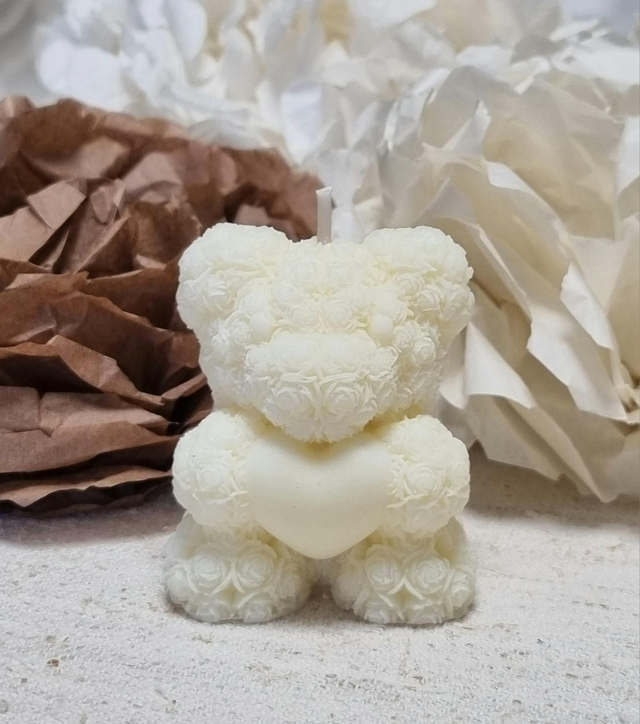 Candela profumata "Orsetto" (altezza 6cm)